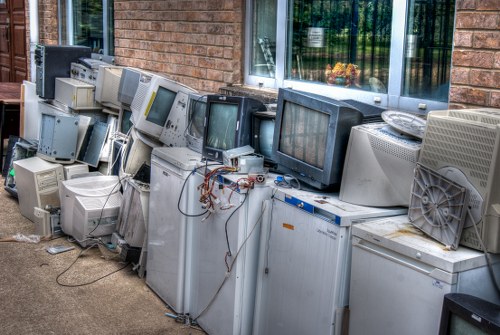 Recycling center in South West London