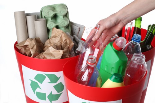 Eco-friendly disposal of items during flat clearance